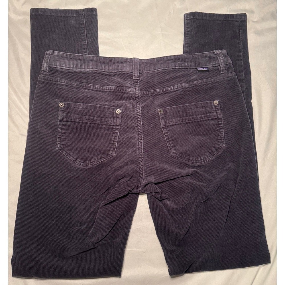 Patagonia Corduroy Pants Womens 30 Grey Slim Fit Organic Cotton Gorpcore - Picture 2 of 6